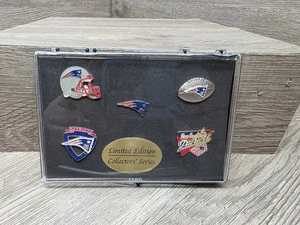 Vintage 1990s Limited Edition New England Patriots Collectors Series Pin Set  - Bild 1 von 7