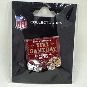 San Francisco 49ers vs Arizona Cardinals Heritage Game Day Pin 10.06.2024 - Bild 1 von 1