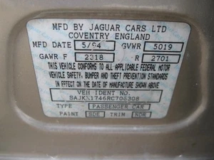 Compresor de CA compatible con 93-94 XJ6 109230 - Imagen 1 de 7