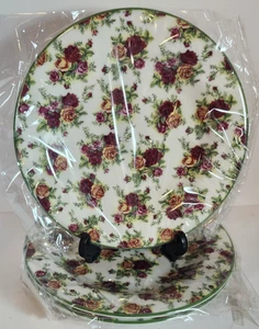 Royal Albert Old Country Roses Afternoon Tea Salatteller 3er Set Neu im Karton - Bild 1 von 7