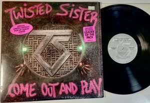 Twisted Sister Come Out and Play LP Die-cut Pop-up cover Still in shrink - Picture 1 of 2