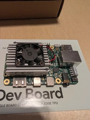 Google Coral Edge Tpu board. AI/ML inference on single board Linux computer.  - Image 1 of 3