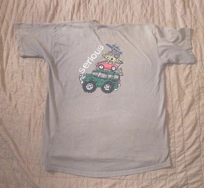 Camiseta vintage años 90 MOAB Utah gráficos por gravedad 100 % algodón hecha en EE. UU. talla XL Foto 1 de 4