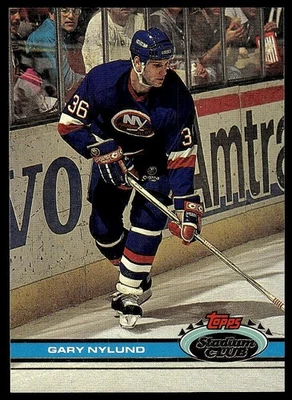 Gary Nylund 1991-92 Stadium Club #163 - Image 1 of 2