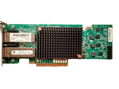 HP NC552SFP Dual-Port 10GbE SFP+ PCIe Adapter FC (614506-001 614201) - Bild 1 von 2