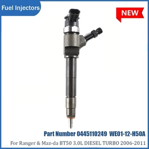 0445110249 Fuel Injector for Ford Ranger PK PJ Mazda BT50 3.0L C/R 2006~2011 - Picture 1 of 5
