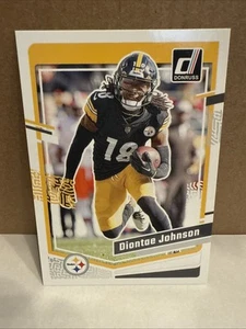 Diontae Johnson #247 Donruss NFL Football 2023 Pittsburgh Steelers - Picture 1 of 2