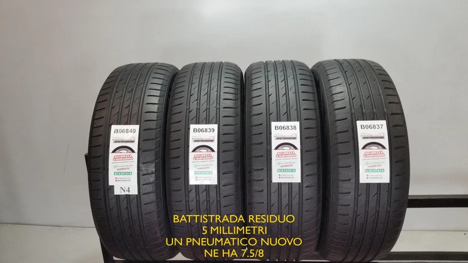 GOMME USATE   225/60R17 99V NEXEN N BLUE HD PLUS PNEUMATICI USATI 0B6840 - Bild 1 von 1