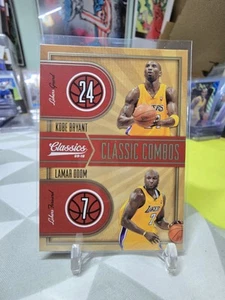 Combos clásicos Panini 2009-10 Kobe Bryant Lamar Odom #1 LA Lakers - Imagen 1 de 2