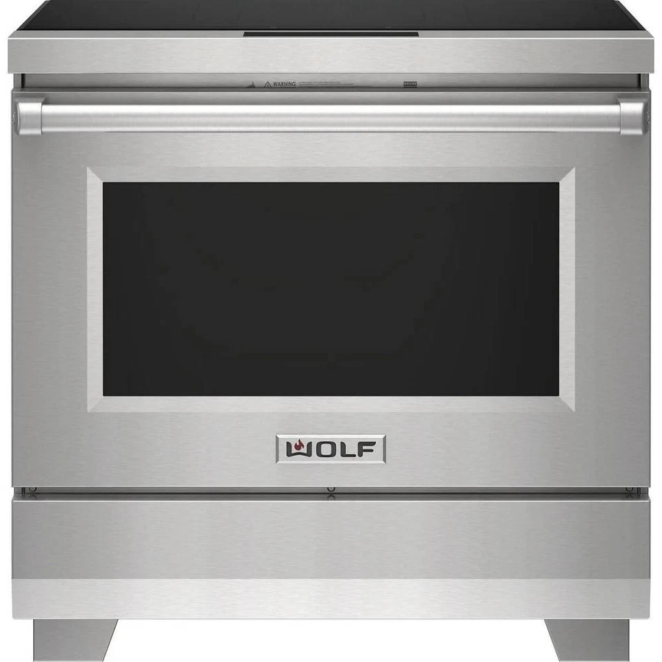 Wolf Professional 36" 5 Zone 6.3 Cu.Ft. SS Induction Smart Range IR36550SP - Image 1 of 1