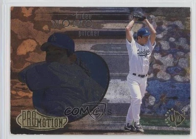 1997 Upper Deck UD3 Pro Motion Hideo Nomo #27 - Image 1 of 2