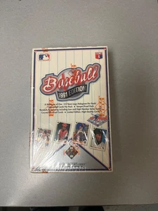 1991 Upper Deck Baseball Edition Factory Sealed Hobby Box - Bild 1 von 3