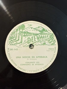 Latin 78 Del Valle Conjunto Los Compadres De Apodaca VG+ Spanish Mexican Corrido - Picture 1 of 4