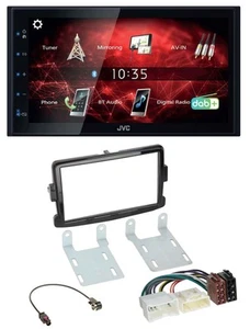 JVC DAB USB Bluetooth 2DIN MP3 Autoradio für Dacia Sandero Renault Traffic Opel - Bild 1 von 6