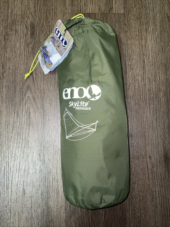 ENO SkyLite Hammock Portable Hammock Bug Net SLT136 Color Evergreen
