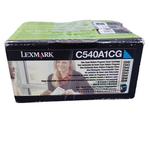Lexmark C540A1CG Tonerkassette Cyan | Original OEM C540 C543 C546 X543 X546 - Bild 1 von 5