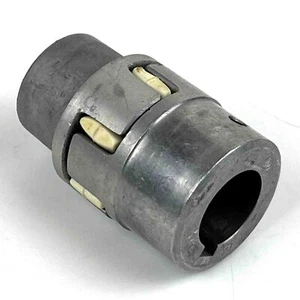 Spidex 19/24 Kupplung, Klauenkupplung Aluminium Bohrung ca. 15,5/21,5mm, used - Bild 1 von 2
