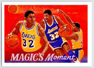 1991 Upper Deck Card, #29 Magic Johnson HOF, Los Angeles Lakers, vedi video - Foto 1 di 3