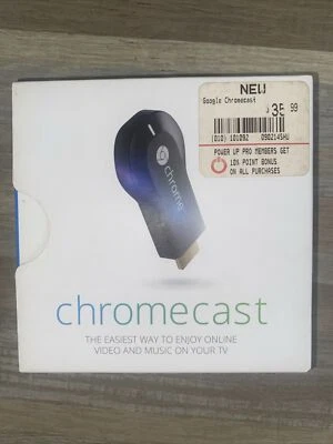 Google Chromecast  HDMI Black - Image 1 of 4