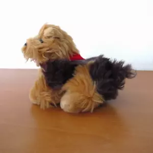 Build A Bear BAB Lil' Bearemy's Kennel Plush Pals Small Mini YORKIE Soft Toy 6" - Picture 1 of 9