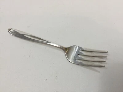 Tenedor de bebé vintage Reed and Barton 1954 de plata esterlina, 4 1/2" de largo Foto 1 de 4