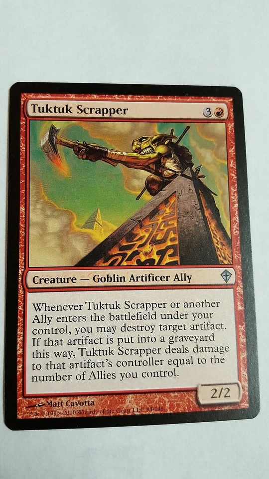 1x TUKTUK SCRAPPER - Ally Goblin - Worldwake - MTG - NM - Magic the Gathering - Image 1 of 1