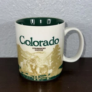 Colorado Starbucks City Mug 16 oz Kaffee Tee Becher 2012 Skifahren Ram Mountains - Bild 1 von 4