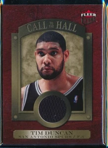 2007-2008 Fleer Ultra Call to the Hall Tim Duncan #CH-9 HOF San Antonio Spurs - Picture 1 of 2