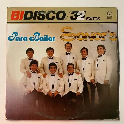 Sonor's, Para Bailar 32 Exitos, 1984 Mexican Double Lp Cumbia Foto 1 de 4