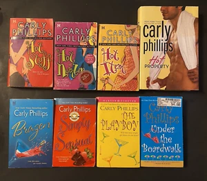 Carly Phillips, Hot Zone Ser. Complete (lot of 4) plus 4 more pb (read descript) - Bild 1 von 17