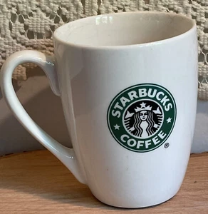 Starbucks White Ambidextrous Coffee Mug 10,2oz Green Siren Mermaid 10,2 Oz - Bild 1 von 6