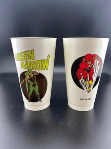 Vintage 1973 7-11 DC Comics Slurpee Cups Green Arrow, The Flash - Bild 1 von 7