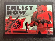 2010 Topps Star Wars Galaxy Series 5 Art of Celebration #56 Enlist Now