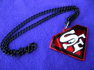 Custom 3D necklace medallion ART man cave 3-D San Francisco football park - Picture 1 of 20
