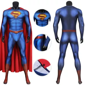 Superman and Lois Kostüm Cosplay Anzug Clark Kent Overall - Bild 1 von 12