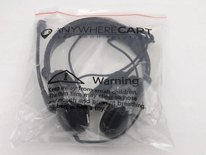 Anywhere Cart USB Headset / Headphones with Microphone (inline controls) Black - Picture 1 of 3