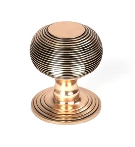 From The Anvil 46658 Polished Bronze Beehive Centre Door Knob - Picture 1 of 6