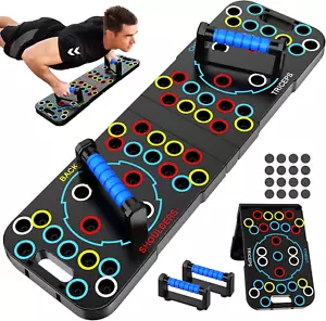 Solid Push up Board Home Workout Equipment Multi-Functional Pushup Stands System - Picture 1 of 12