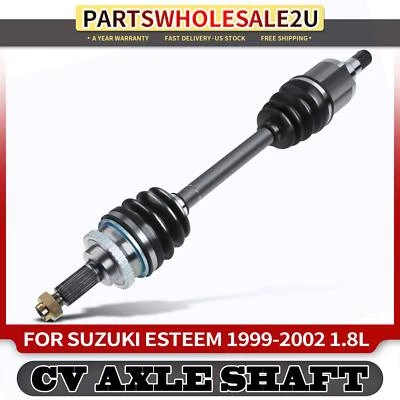 左前 LH CV 轴组件适用于铃木 Esteem 1999 - 2002 1.8L 手动 Trans。 — 第 1/4 张图片