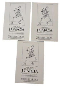 Folletos / Postales Galería J. Garcia Weir - Lote de 3 - Imagen 1 de 2