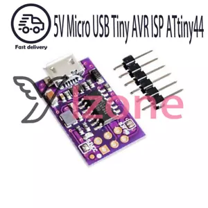 For Arduino Bootloader 5V Micro USB Tiny AVR ISP ATtiny44 USBTinyISP Programmer - Picture 1 of 2