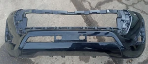 GENUINE TOYOTA HILUX FRONT BUMPER 2021-ONWARDS PART 52119-0KK50 BLACK - Picture 1 of 5