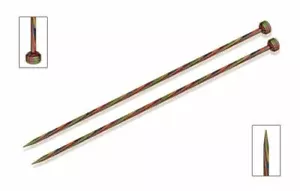 KnitPro Symfonie Wood Straight / Single Point Knitting Needles - 30cm / 12" pair - Picture 1 of 1