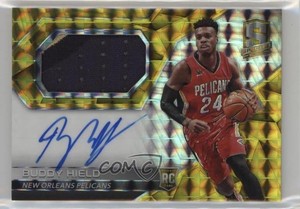 2016-17 Panini Spectra Jersey Gold /10 Buddy Hield #138 Rookie Auto RC