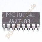 1 X Mc10104l Quad 2 Input And Gate Motorola Cdip 16 1Pcs
