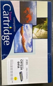 NIB Compatible HP 641A Yellow Toner Cartridge C9722A for Color Laserjet 4600 - Picture 1 of 1