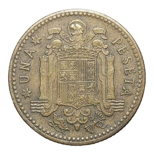 Spain 1 Peseta 1947 Coin U44 - Picture 1 of 4