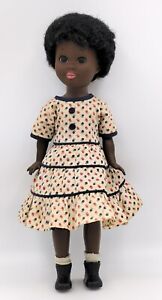 Malaika Doll Fashion Doll Shindana Toy Co 1969 15" Black African American AS-IS