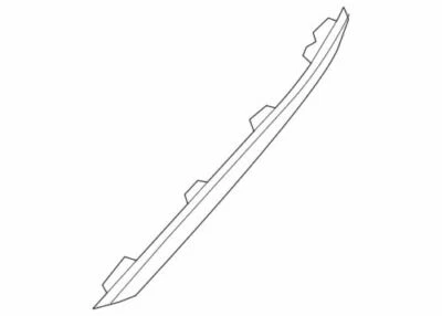 Moldura lateral original Mercedes-Benz 205-885-05-21 Foto 1 de 2