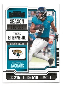 Panini Contenders 2023 - Boleto de temporada #47 Travis Etienne - Imagen 1 de 1